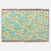 Bloemendesign deken (Voorkant)