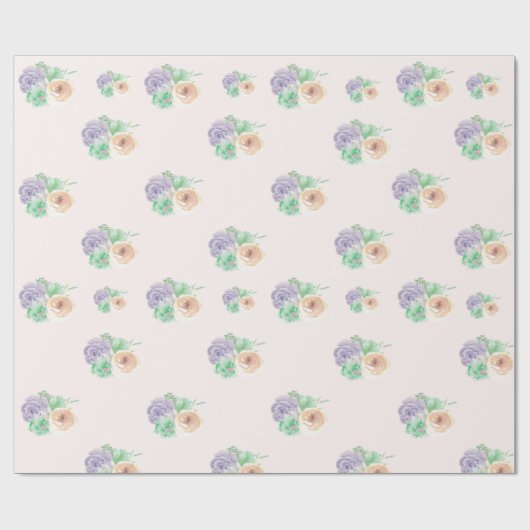 Bloemendesign Inpakpapier (Vlak)