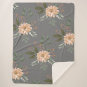 Bloemendesign Sherpa-deken Sherpa Deken (Voorkant)
