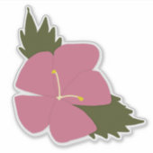 Bloemendesign Sticker (Voorkant)