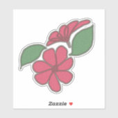 Bloemendesign Sticker (Vel)