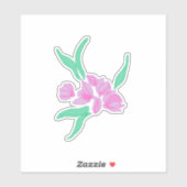 Bloemendesign Sticker (Vel)