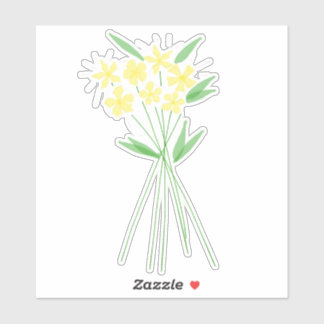 Bloemendesign Sticker