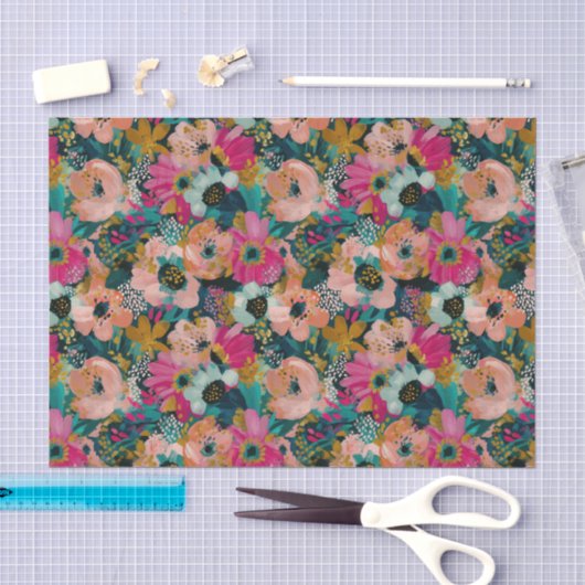 Bloemendesign tissuepapier (Craft)