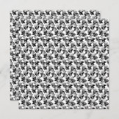 Bloemendesign Twenty One Feestdagenkaart (Voorkant / Achterkant)