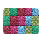 bloemendesign voor quilt magneet (Horizontaal)
