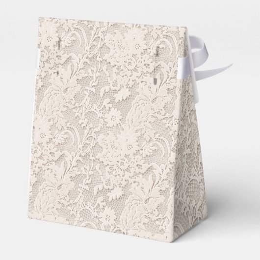 Bloemendessin Look Bedankdoosjes (Achterkant)