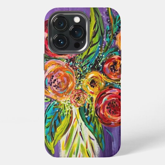 Bloemendetail iPhone / iPad hoes Hoesje (Achterkant)