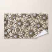 Bloemendiamanten badhanddoek set bad handdoek (Handdoek)