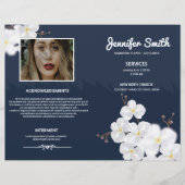 Bloemendienst Programma Sjabloon (Voorkant)