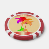 Bloemendisplay Beige Poker Chips (Enkel)