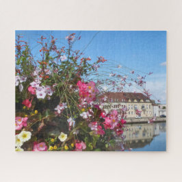 Bloemendisplay Pont de Grey FR Legpuzzel