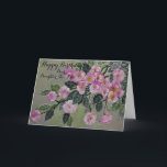 Bloemendochter-in-law Verjaardag / Wenskaart Kaart<br><div class="desc">Origineel acryl bloemontwerp van Dian... ... ... ... ... . Mooie roze bloesems sieren de voorkant van deze,  kaart,  uitnodigend en mooi om te uitzichten. De binnenkant heeft een hart gevoeld gevoel en is een perfecte selectie voor ieders schoondochter om te waarderen en te koesteren.</div>