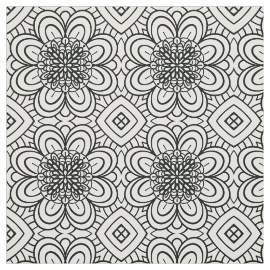 Bloemendoolhofstof Stof (Swatch)