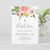 bloemendoop kaart (Staand voorkant)