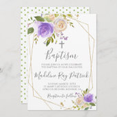 bloemendoop kaart (Voorkant / Achterkant)