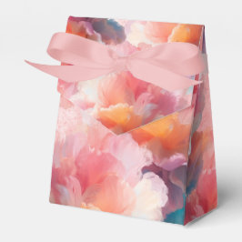Bloemendoos met favoriete bloemen bedankdoosjes