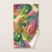 Bloemendouchegordijn Bad Handdoek (Handdoek)