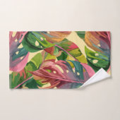 Bloemendouchegordijn Bad Handdoek (Handdoek)