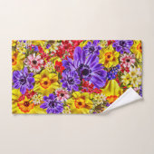 Bloemendouchegordijn Bad Handdoek (Handdoek)