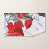 Bloemendouchegordijn Handdoek (Handdoek)