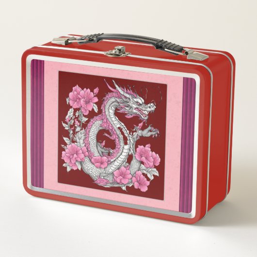 Bloemendragon Lunchbox (Voorkant)