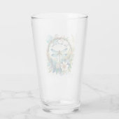 Bloemendragonfly Eén dag tegelijk Glas (Achterkant)