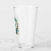 Bloemendragonfly Eén dag tegelijk Glas (Links)