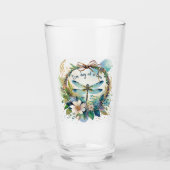 Bloemendragonfly Eén dag tegelijk Glas (Voorkant)