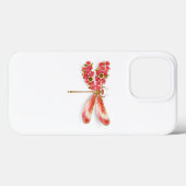 Bloemendragonfly met juwelen sakura Case-Mate iPhone case (Achterkant (horizontaal))