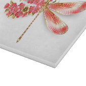 Bloemendragonfly met juwelen sakura snijplank (Hoek)