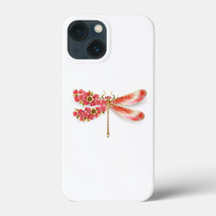 Bloemendragonfly met sieraden sakura Case-Mate iPhone case