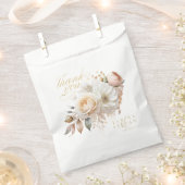 Bloemendrama bruiloft dank u wit ID1022 Bedankzakje (Geknipt)