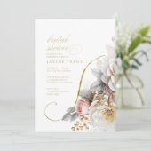 Bloemendrama Bruiloft Vrijgezellenfeest ID1022 Kaart (Staand voorkant)