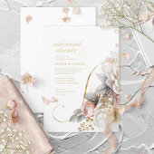 Bloemendrama Huwelijksrepetitie Diner ID1022 Kaart