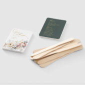 Bloemendrama Trouwprogramma Groene ID1022 Handwaaier (Niet-gemonteerd)