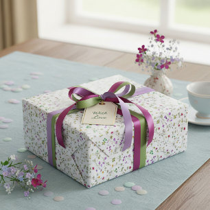 Bloemendrank Cadeaupapier
