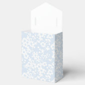 Bloemendraperie - Poederblauw Bedankdoosjes (Geopend)