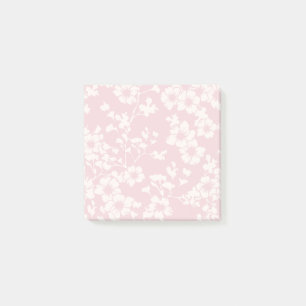 Bloemendraperie - Roze Post-it Notes
