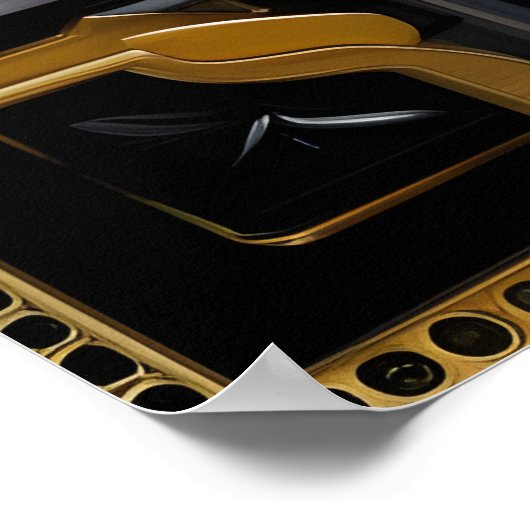 Bloemendromen en Deco Delights 3 Poster (Hoek)