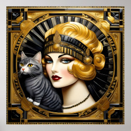 Bloemendromen en Deco Delights 3 Poster