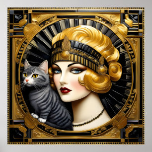 Bloemendromen en Deco Delights 3 Poster