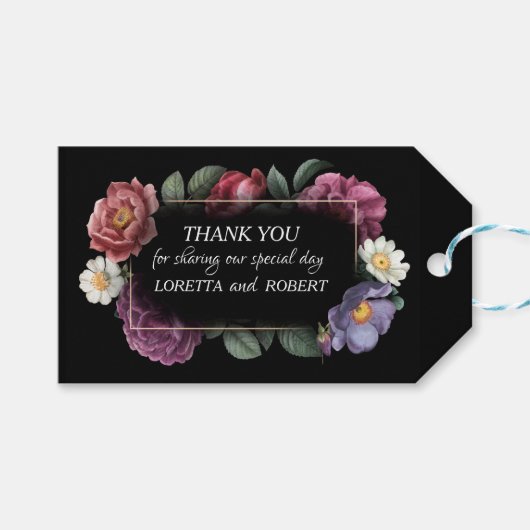 Bloemendroom Cadeaubijsluiters Cadeaulabel (Voorkant (Horizontaal))