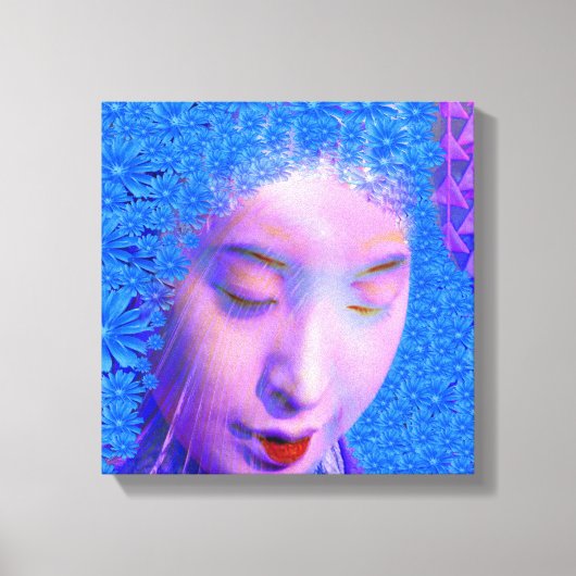 Bloemendroom Canvas Afdruk (Voorkant)