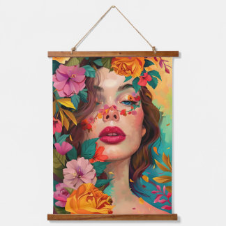 Bloemendroom Hangend Wandkleed