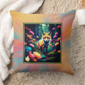 "Bloemendroom met Vos" Kussen (Deken)