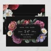 Bloemendroom Save the Date Aankondiging (Voorkant / Achterkant)