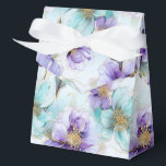 Bloemendruk Feestbehandelingsdoos Bedankdoosjes<br><div class="desc">Het feestgunstendoos is afgebeeld met een prachtige grote bloemen bloemendruk. 
Pas dit item aan of koop het zoals het is.
Tip: Voeg gewoon uw geweldige traktaties toe en voeg wat feestelijke lint toe.



Gelicenseerde afbeelding</div>