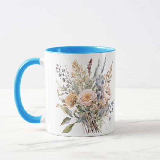 Bloemendruk mok (Links)