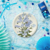 Bloemendruk  papieren bordje (Feest)